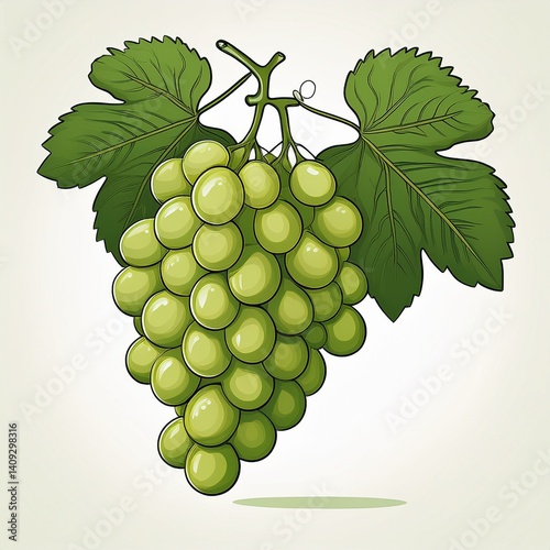 Generated image: Weintrauben