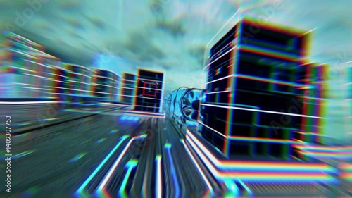 Digital Technology Text with Open AI ChatGpt Technocity Project