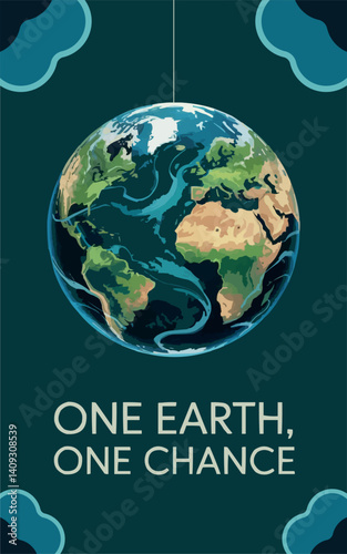 Our Only Earth One Chance To Act poster