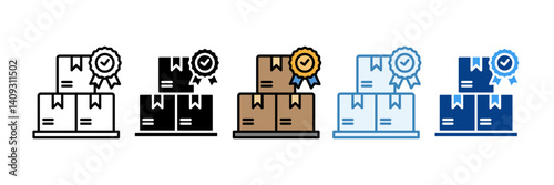 Trusted Supplier  Icon Set Multiple Style Collection
