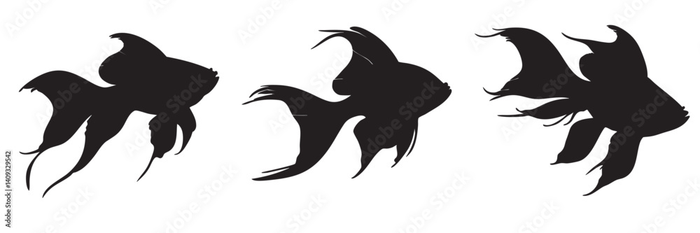 Obraz premium Abstract geometric shapes in black and white creating a modern design pattern that conveys minimalism and elegance for various creative projects.