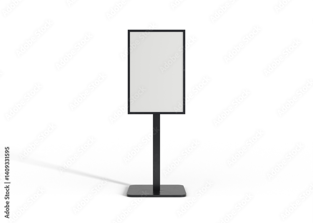 Retail Display Stand Mockup Retail Display Stand Mockup