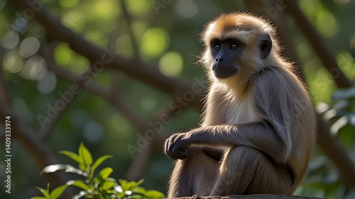 long tailed macaque