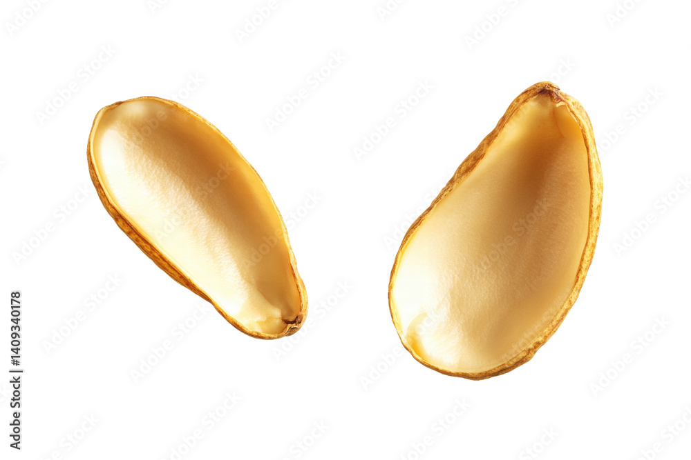 Close-Up of Healthy Organic Pumpkin Seeds Isolated on Transparent Background Close-Up of Healthy Organic Pumpkin Seeds Isolated on Transparent Background