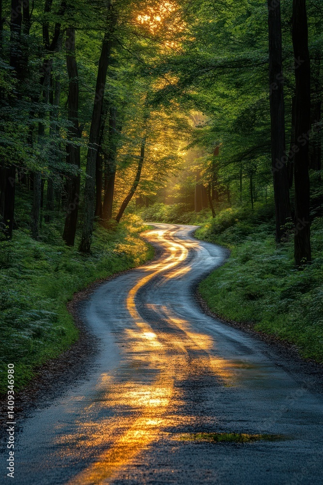 Fototapeta premium Road to Success 2025 Opportunity Growth Celebration Journey Forward Planning Strategy Change