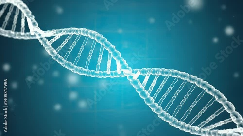 DNA double helix graphic