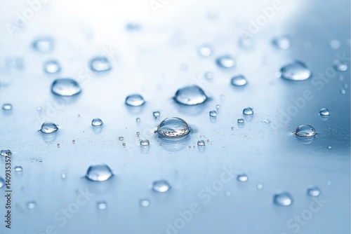Wallpaper Mural Water Drops Liquid Surface Macro Photography Health Environment Lifestyle Clean Water Raindrops Foam Ripple Texture Torontodigital.ca