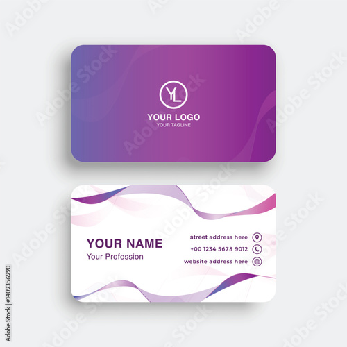 Vector ID Card Template