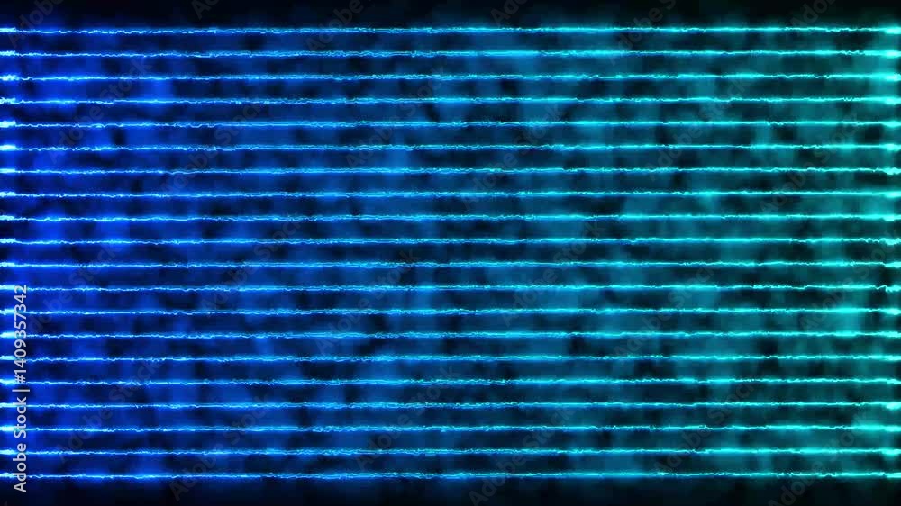 glowing neon line motion graphics animation