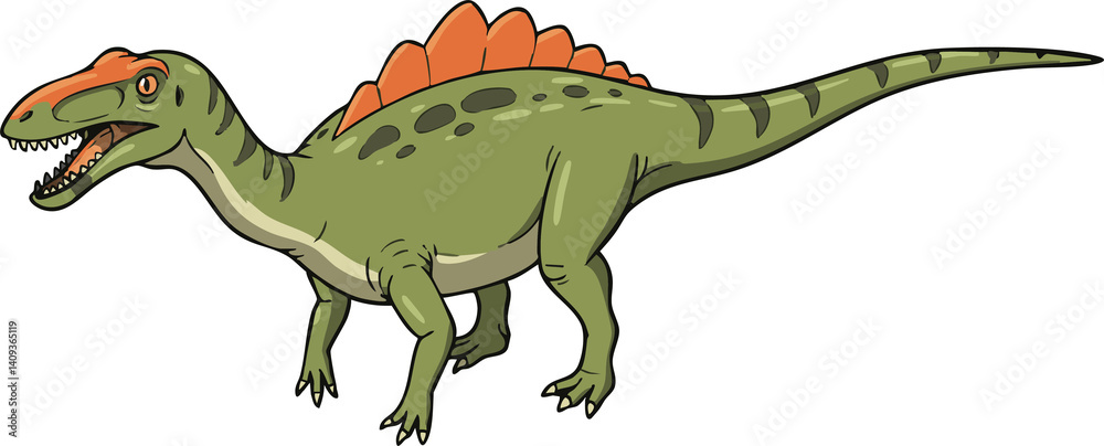 Fototapeta premium dinosaur, Jurassic, Cretaceous, Mesozoic, Triassic, Sauropoda, Ornithopoda, Ceratopsia, Giganotosaurus, Carnotaurus