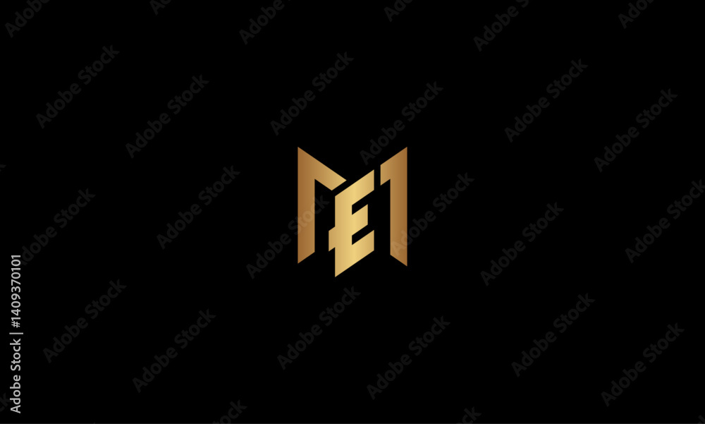Obraz premium ME or EM Monogram logo