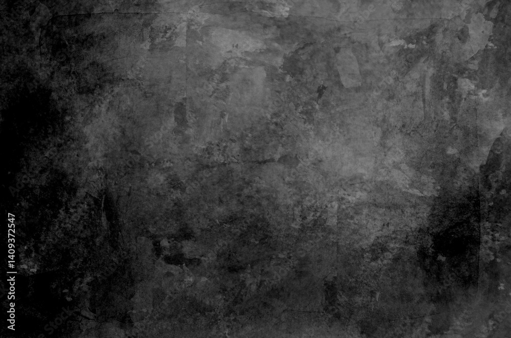 Fototapeta premium abstract watercolor black grunge background design