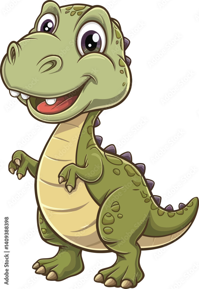 Fototapeta premium Cute Dragon Vector