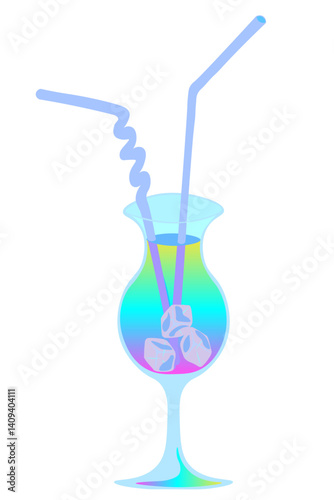 rainbow cocktail