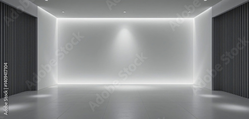 Wallpaper Mural mock up empty white room product placement Torontodigital.ca