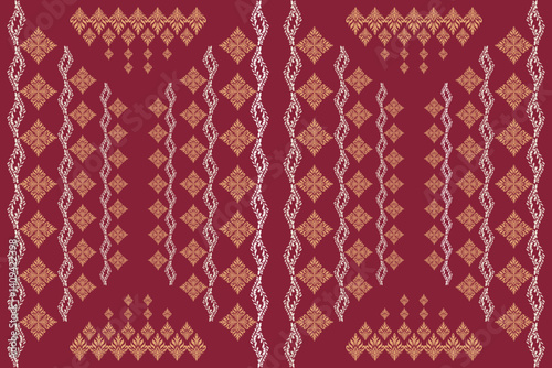 Ethnic art, Demark design, fabric pattern, folk fabric pattern, carpet design, cover, wrap, fabric, wallpaper, product texture pattern.