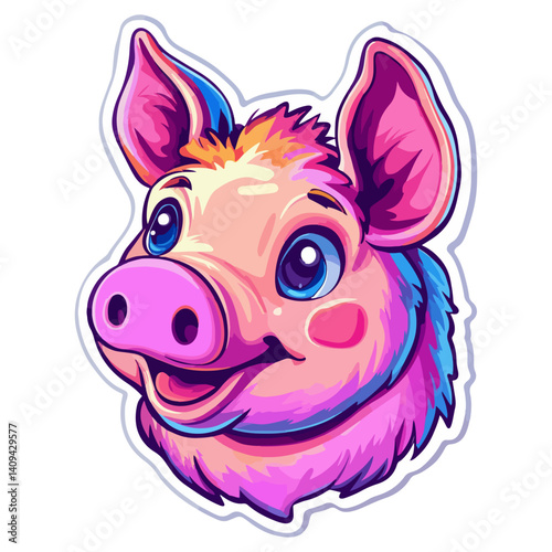 pig, animal, vector, transparent background