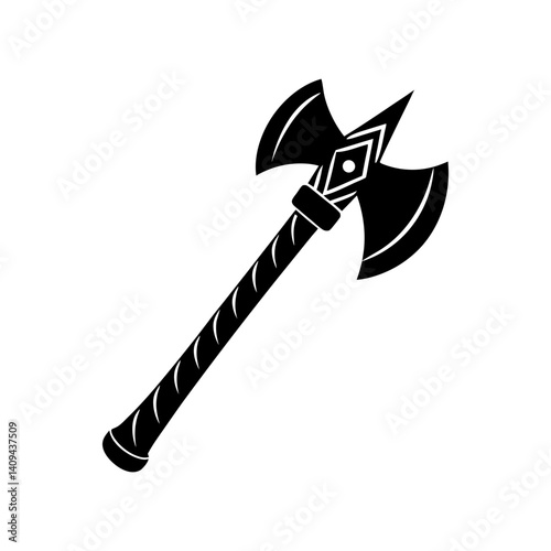 Tomahawk Silhouette vector illustration