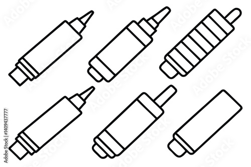 glue stick line art printable for art classes