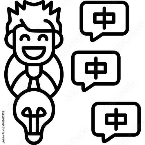 Advice Icon Vector Element