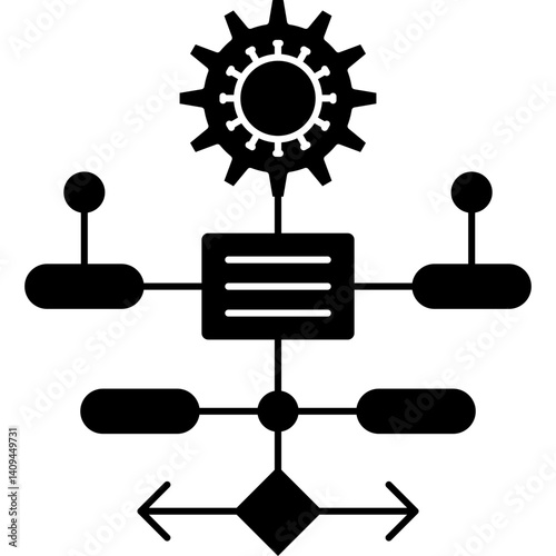 Framework Icon Vector Element