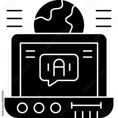 Transcript Icon Vector Element