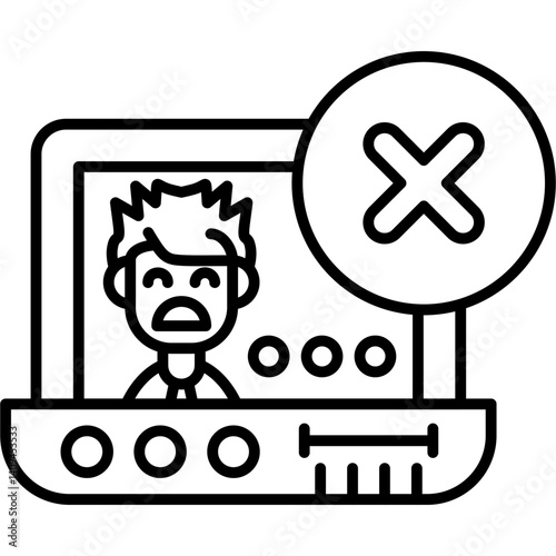 Cancel Icon Vector Element