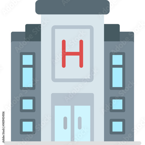 Booking Hotel Icon Vector Element