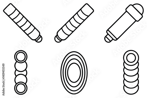 grips line art muscular hand power grip image