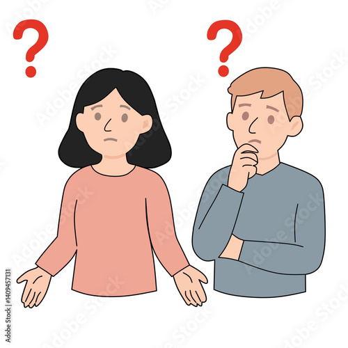 Illustration of a person thinking 