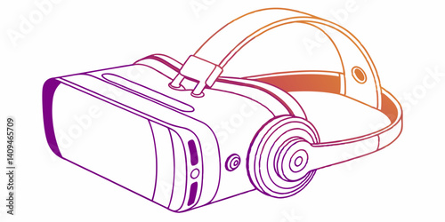 Immersive Virtual Reality Headset Experience the Future of Digital Worlds