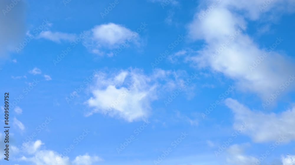 blue sky and white clouds time lapse blue sky and white clouds time lapse