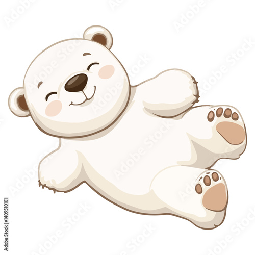 polar bear, animal, vector, transparent background