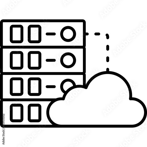 Cloud Storage Icon