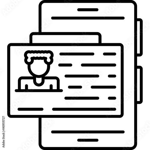 Digital Identity Verification Icon