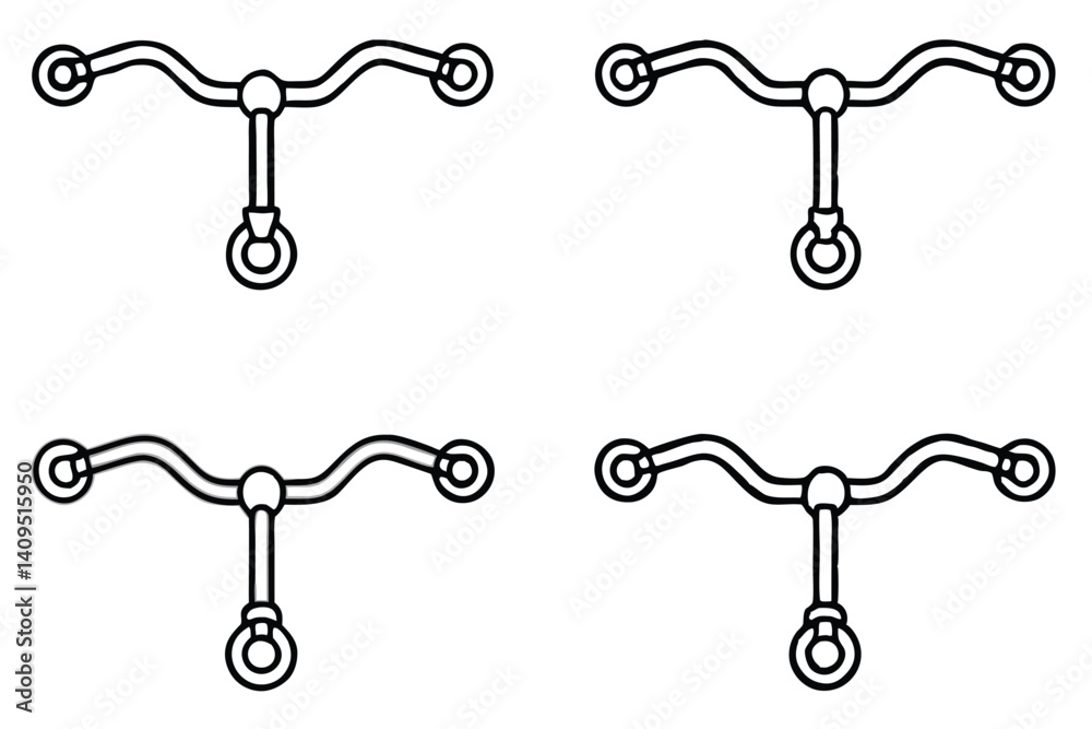 handlebar line art classic bicycle handlebar drawing handlebar line art classic bicycle handlebar drawing