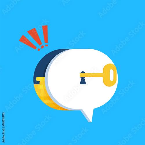 Phone bank scammer. Extortion money from credit debit card, protecting swindle attack on call or online banking app, financial fraud mask vector illustration. Online crime concep