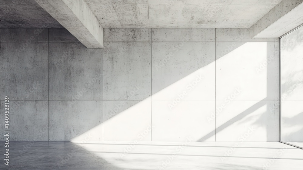 Obraz premium white grunge concrete wall texture