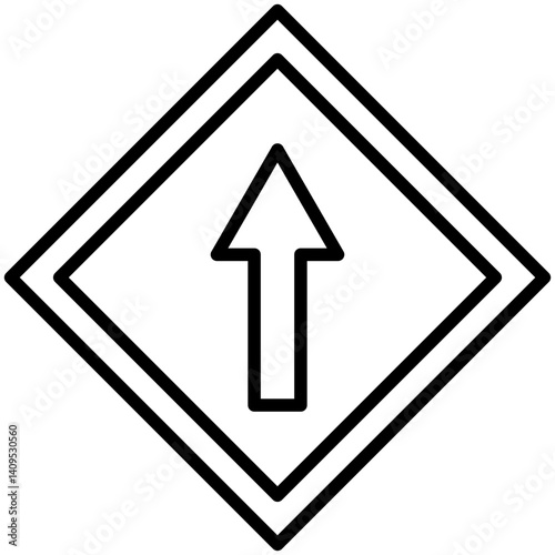 one-way road traffic signs