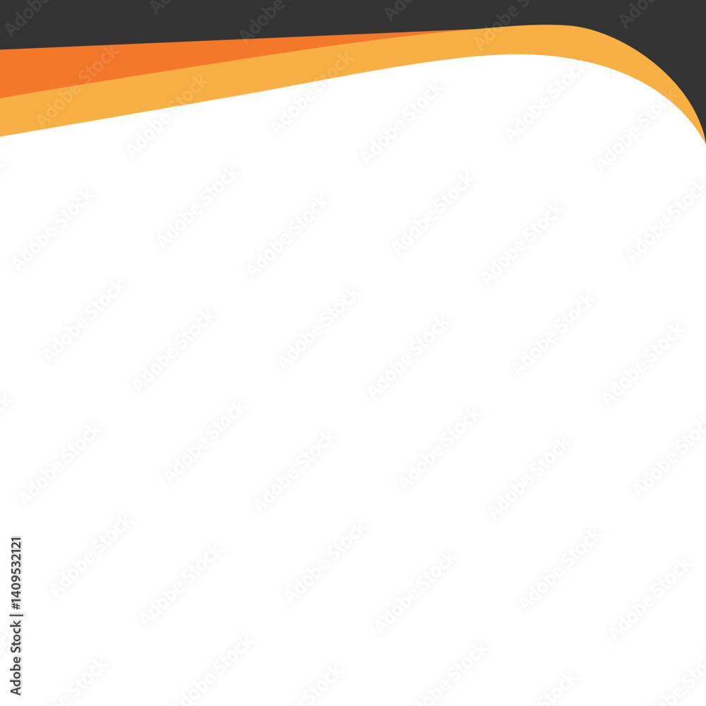 Fototapeta premium Footer and Header