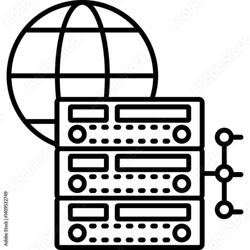 Web Server Icon