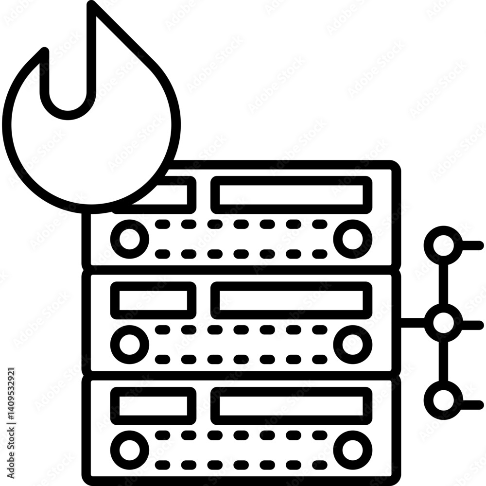 Firewall Appliance Icon