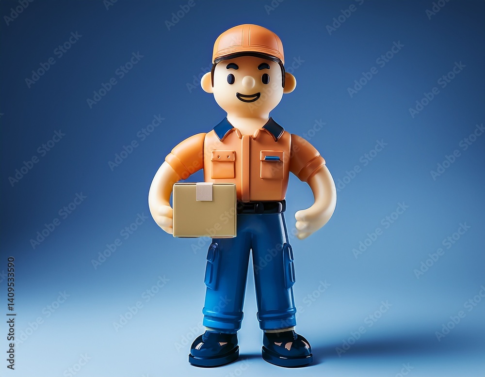 Fototapeta premium construction worker with tools