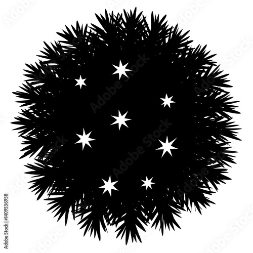 Festive tinsel vector graphics for holiday designs, perfect for digital and print projects.