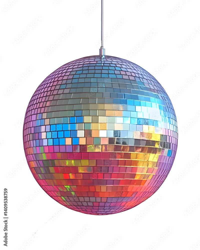Obraz premium disco ball hanging 