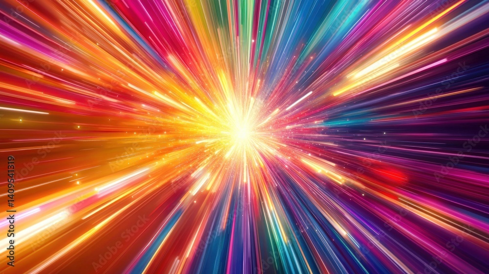 Hyper-Speed: A Kaleidoscope of Light and Color Hyper-Speed: A Kaleidoscope of Light and Color