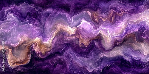 Abstract Purple Marble Texture