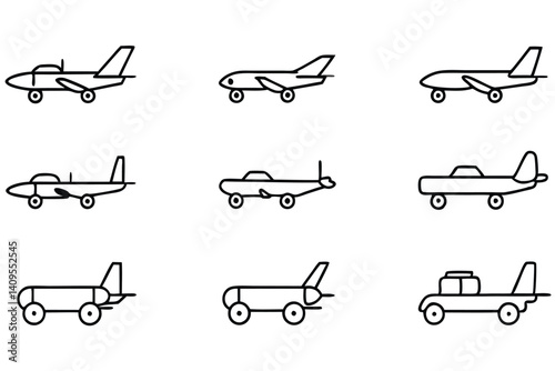 glidetransporter sx line art innovative lightweight vehicle blueprint