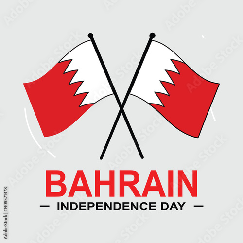 Bahrain Independence Day Flags

