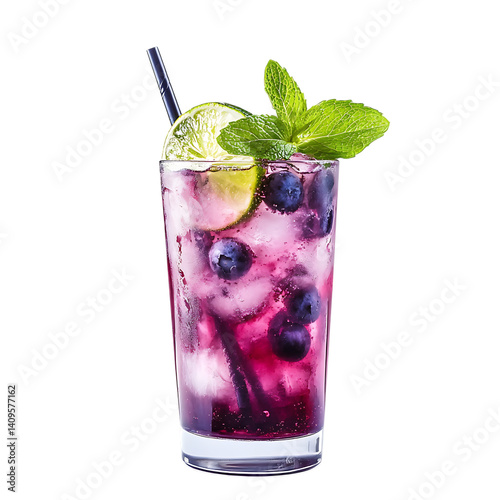 blueberry mojito png